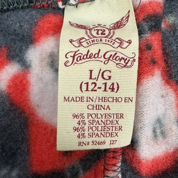 Faded Glory Women's Santa Clause Christmas Pajama Pants Size L - Picture 5 of 6